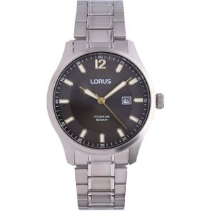 Lorus herenhorloge titanium grijze plaat RH999QX9