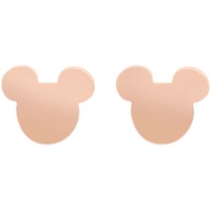 Stalen roseplated oorknoppen Mickey Mouse