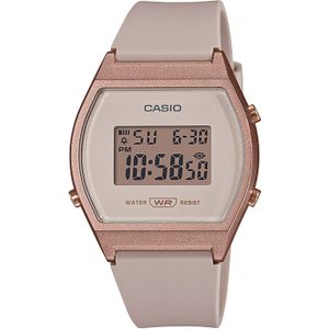 Casio Retro Digitaal Dames Horloge rose/roze LW-204-4AEF