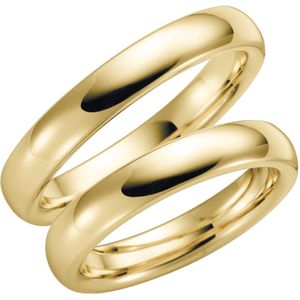 14K geelgouden dames trouwring Morgenster H48G
