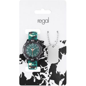 Regal kinder horloge army set