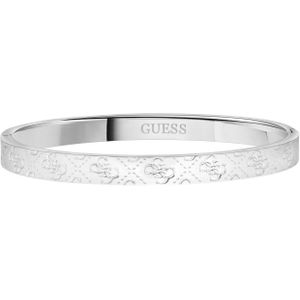 Guess stalen bangle armband 4G logo