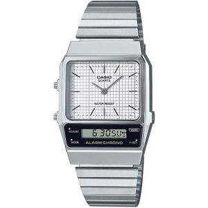 Casio Analoog en digitaal Horloge Zilverkleurig AQ-800E-7AEF