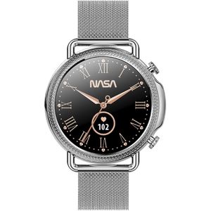 Nasa Smartwatch Digitaal Dames Horloge Zilver BNA30109-004