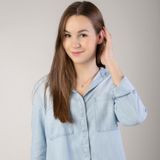 Lucardi Dames Zilveren letterhanger P - Hanger - 925 Zilver - Zilverkleurig
