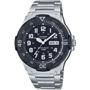 Casio Heren Horloge Zilverkleurig MRW-200HD-1BVEF