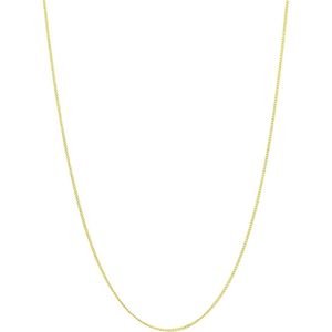 9 karaat ketting diamond cut voor dames