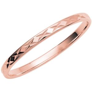 14K rosegouden dames trouwring Balance H233R