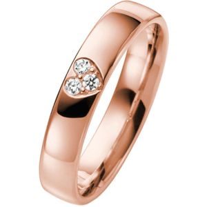 14Krosegouden trouwring diamant Duizendschoon H93R