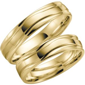 9 Karaat trouwring Daisy Heren H131