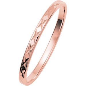 14K geelgouden heren trouwring Balance H233