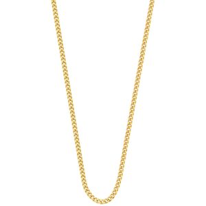 14K geelgouden ketting 42cm gourmetschakel 1,1mm