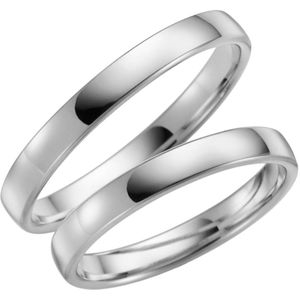 Palladium trouwring Camelia Heren H54P