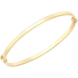 9 Karaat bangle vierkante buis