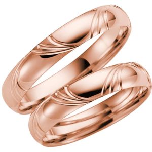 14K rosegouden heren trouwring Susannah H63R