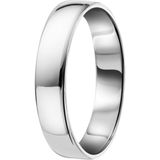 Zilveren ring glad 4mm