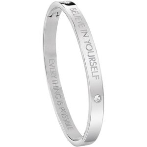 Guess stalen armband bangle Believe in yourself