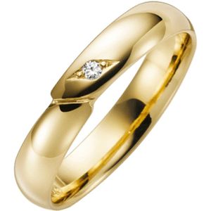 9 Karaat trouwring diamant Phlox Dames H19