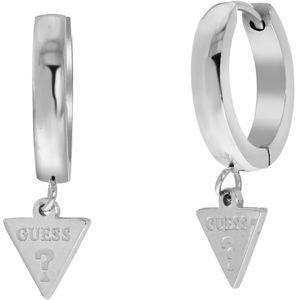 Guess stalen oorbellen triangle 15mm