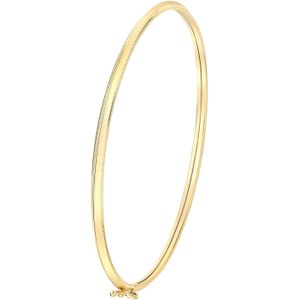 9 Karaat bangle met patroon