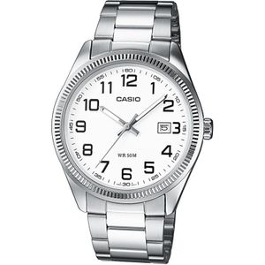 Casio Heren Horloge Zilverkleurig MTP-1302D-7BVEF