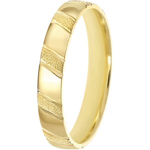14K geelgouden dames trouwring 3mm Aylin TW 301