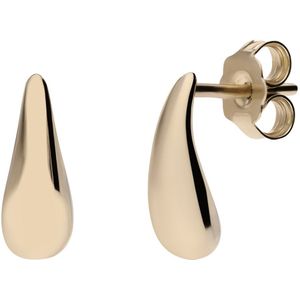 14 karaat gouden oorbel druppel