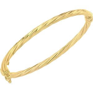 9 Karaat kinder bangle twist