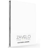 Zavelo Laken Basics Wit (Katoen)-1-persoons (150x250 cm)