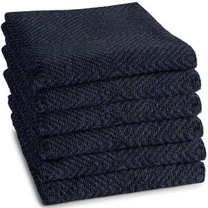 DDDDD Keukendoek Cisis Navy (6 stuks)