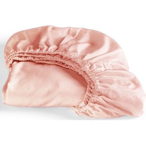 Cinderella Sundays - Hoeslaken (tot 25 cm) - Satijn - 200x210 cm - Soft Terra