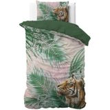 Dreamhouse Dekbedovertrek Tiger Woods Green-2-persoons (200 x 200/220 cm)