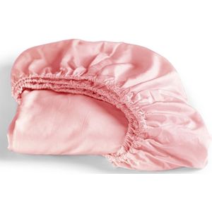 Cinderella - Sundays - Hoeslaken - tot 25 cm matrashoogte - Satijn - 80x210 cm - Roze