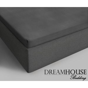 Dreamhouse Topper Hoeslaken - Lits-jumeaux - 180 x 200 cm - Antraciet