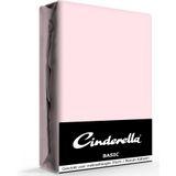 Cinderella Weekend - Hoeslaken (tot 35 cm) - Katoen - 180x220 cm - Roze