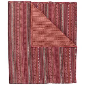 Pip Studio Ribbon Bedsprei Rood-Lits-jumeaux (270x260 cm)