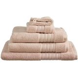 Beddinghouse Sheer set van 3 Gastendoekjes - 30x50 cm - Zacht Roze