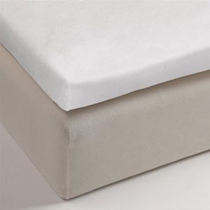 Beddinghouse Multifit - Stretch - Molton - Topper Hoeslaken - Eenpersoons - 100x200/220 cm - White