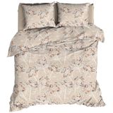 Satin d'Or Dekbedovertrek Steffi Beige-Lits-jumeaux (260 x 200/220 cm)