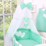 My Sweet Baby Sluier Chic Voile Dots/Mint