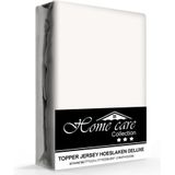 Dreamhouse Jersey Topper - Hoeslaken - 180x200/220 - Creme