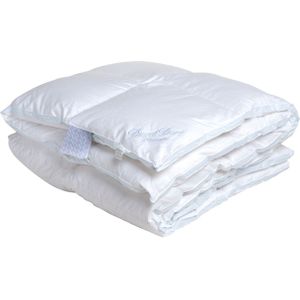 Duvet Doré - Platinum - Dons - 4-seizoenen - dekbed - Eenpersoon - 140x220 cm - Wit