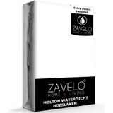 Zavelo Katoen Molton Waterdicht PU Hoeslaken-Lits-jumeaux (160x200 cm)