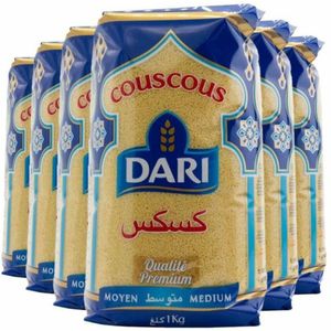 6x Dari Couscous Medium 1000 gr