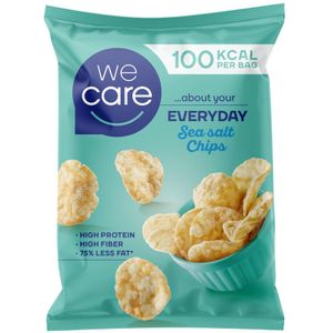 WeCare Everyday Chips Zeezout 25 gr