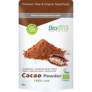 3x Biotona Cacao Raw Powder 200 gr