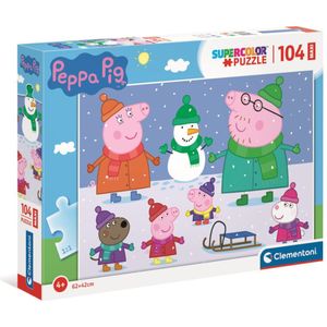 Peppa Pig Maxi Puzzel (104 stukjes)