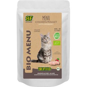 BF Petfood Kat Organic Kip Menu 100 gr