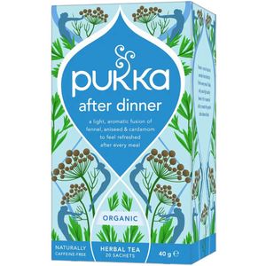 2x Pukka Thee After Dinner 20 stuks
