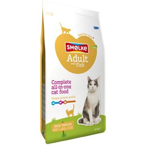 Smolke Kattenvoer Adult Vis 10 kg